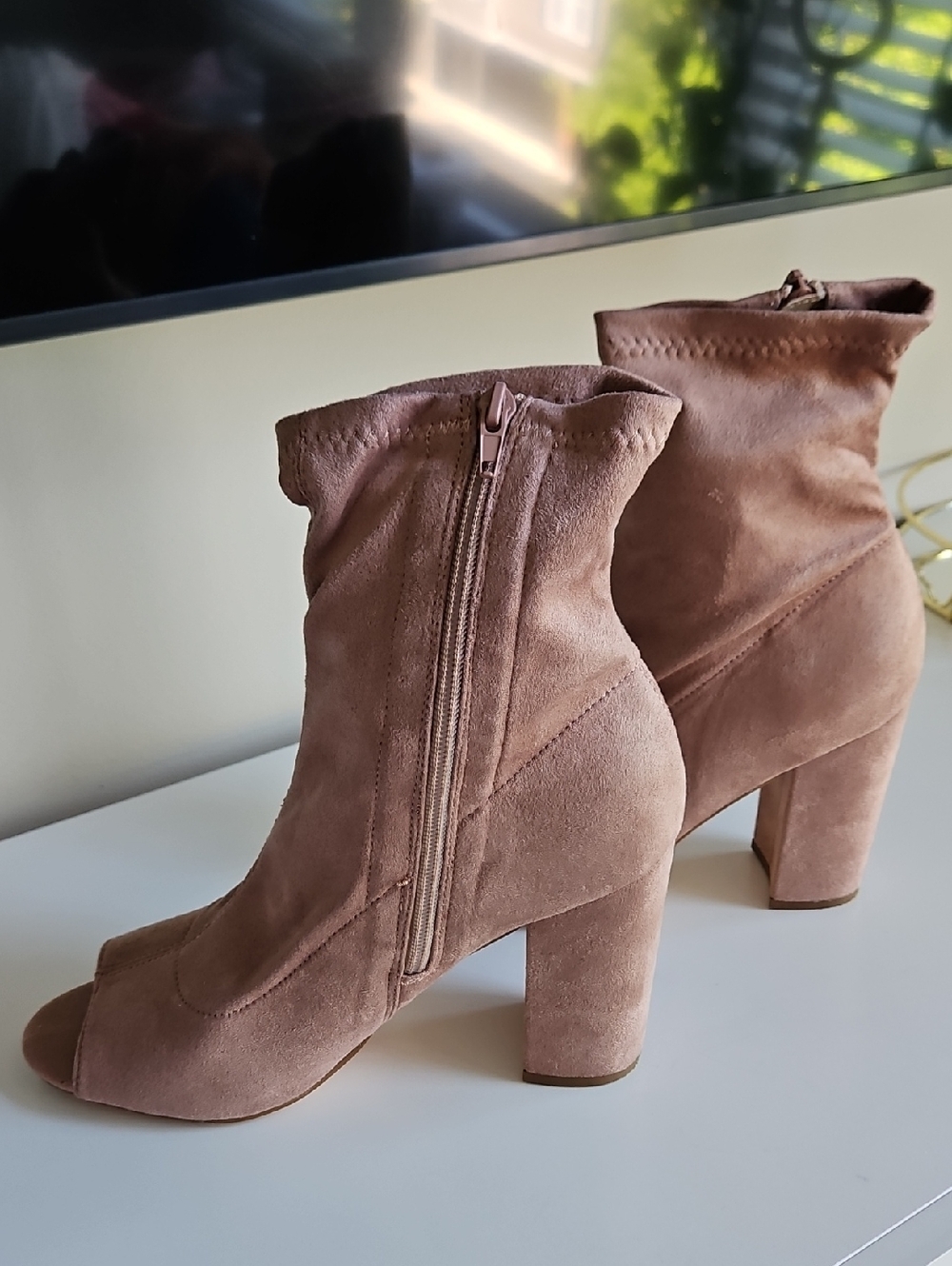 Open Toe Booties - Picture 3 of 8